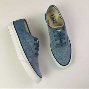 - Keds blue denim surfer sneaker new in box